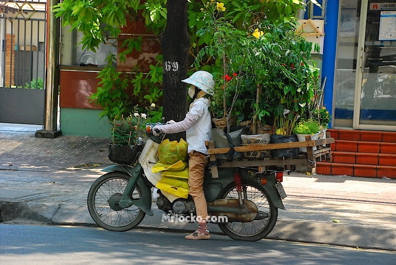Pemandangan Biasa Di Ho Chi Minh Vietnam