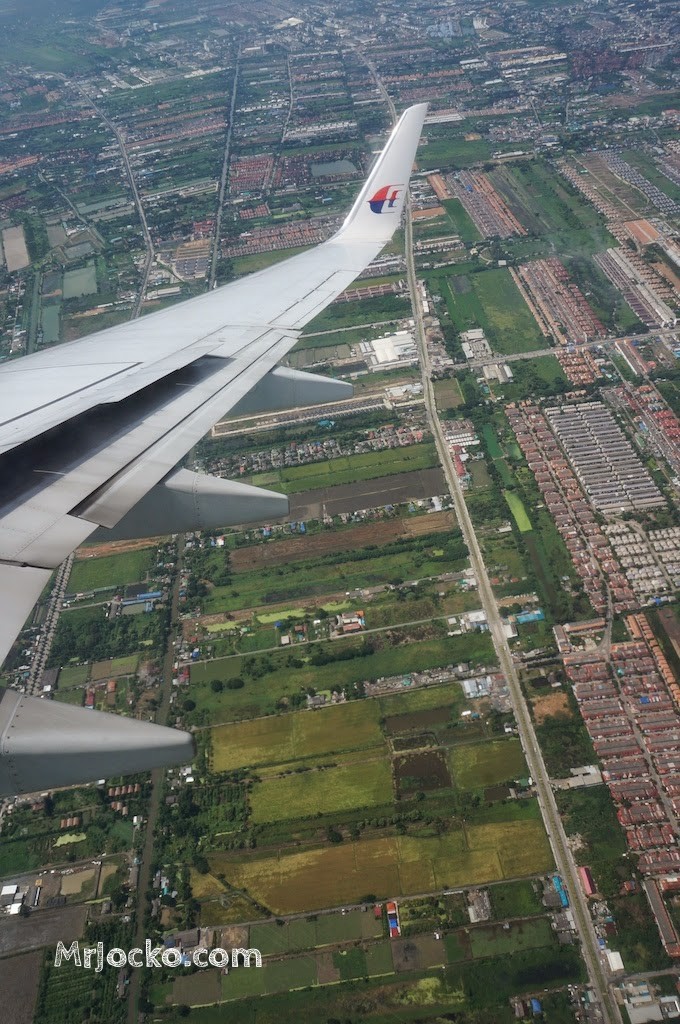 Pengalaman Terbang Menaiki Pesawat MAS Ke Bangkok