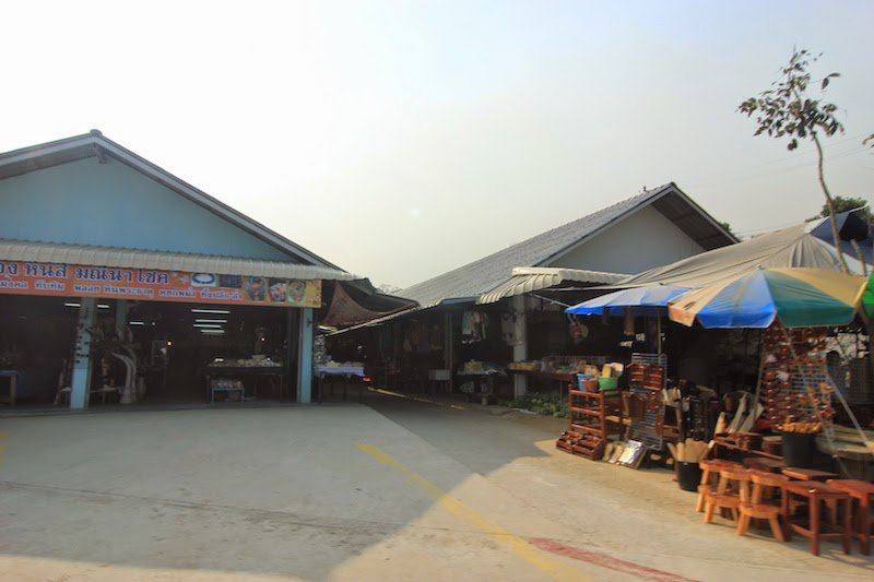 Dan Singkhon Market Di Sempadan Thailand Myanmar