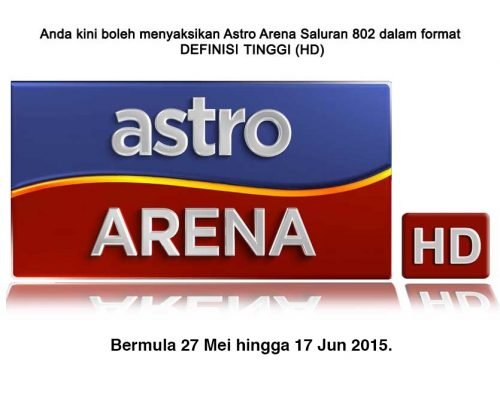 Astro HD 802 Promosi