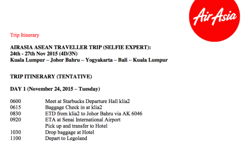 Asean Traveller Selfie Expert