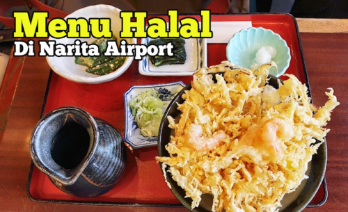 Menu Halal Di Restoran Narita International Airport