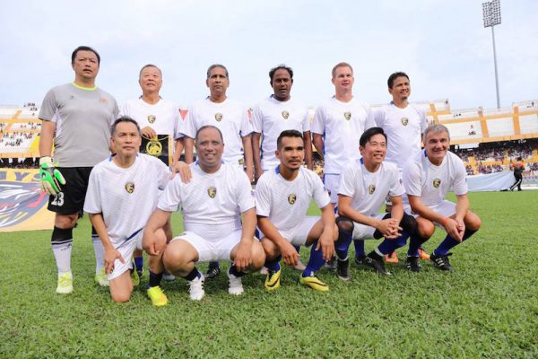 Gambar Perlawanan Dugong All Star vs Pilihan Harimau Malaysia