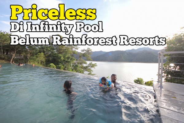 Infinity Pool Di Belum Rainforest Resorts Yang Priceless