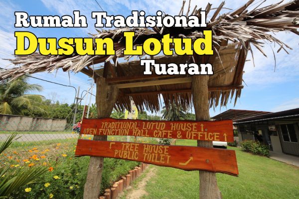 rumah tradisional dusun lotud