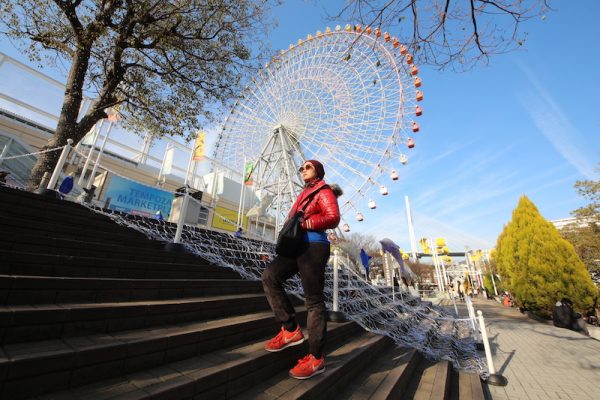 Tempat Menarik Di Osaka Tempozan Ferris Wheel