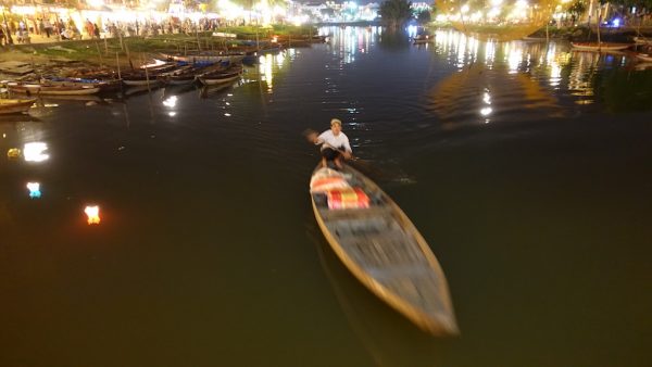 Pemandangan Waktu Malam Di Hoi An Vietnam Yang Cantik