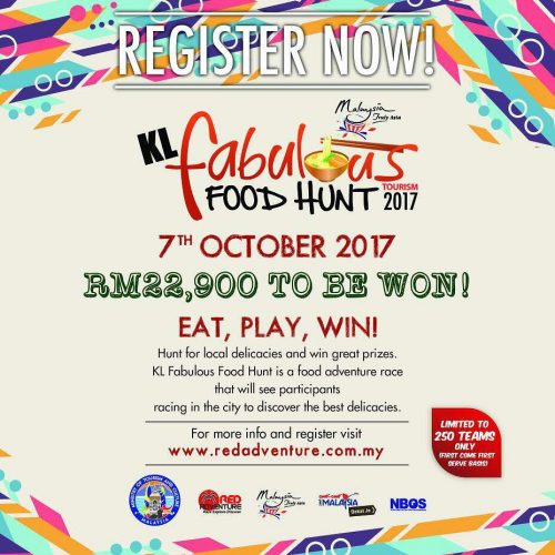 KL Fabulous Food Hunt 2017 Event Terokai Malaysia Dengan Makanan