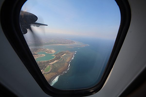 Pemandangan Cantik Dari Pesawat Garuda Indonesia
