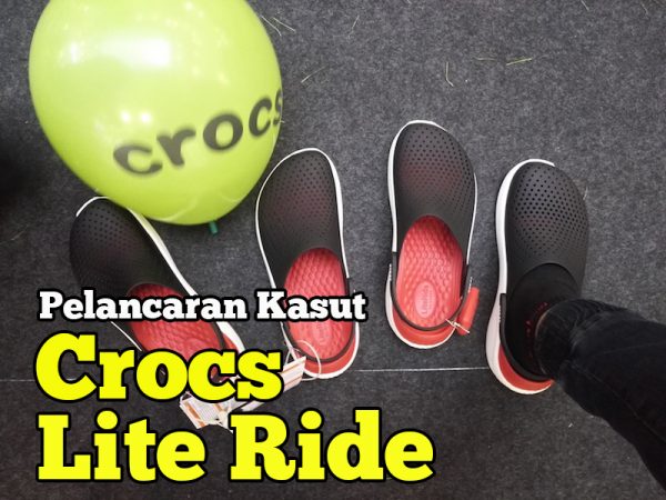 Pelancaran Kasut Crocs Lite Ride