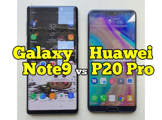 Beza Galaxy Note9 vs Huawei Mate P20 Pro 01