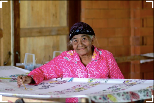 Pateh Tekstil Industri Pembuatan Batik Di Krabi 