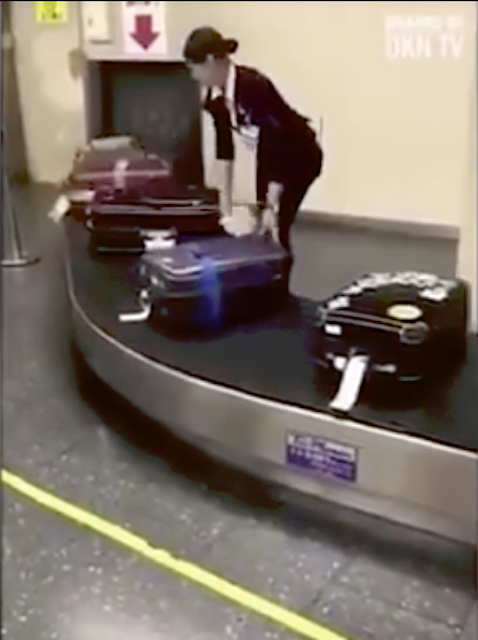 cara orang jepun urus bagasi airport