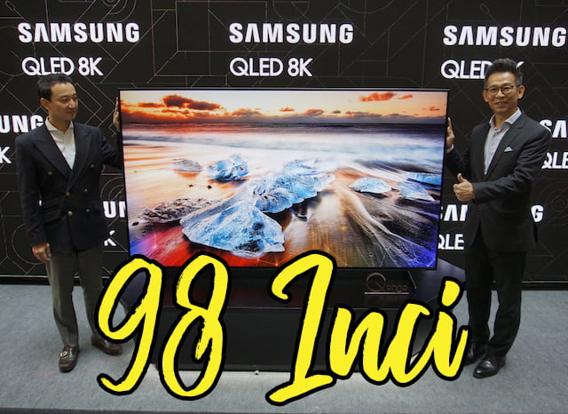 TV Baharu Samsung Saiz 98 Inci QLED 8K copy