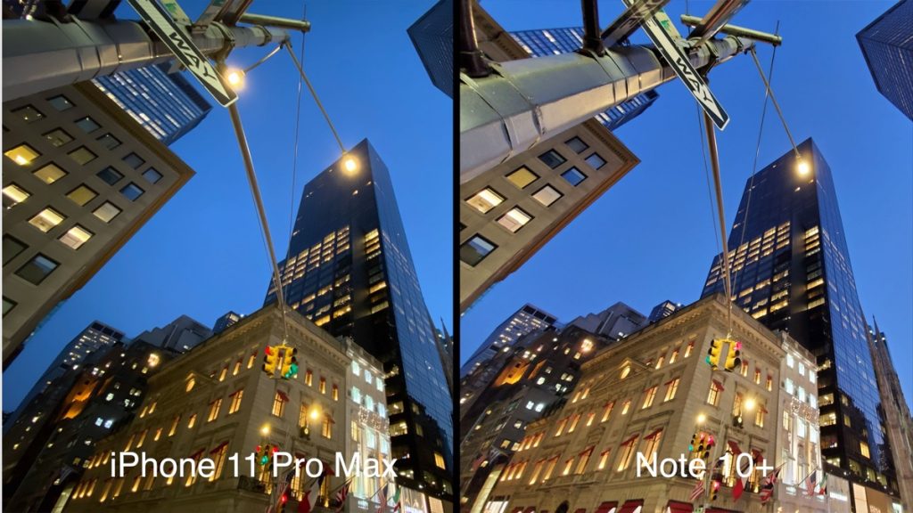 Perbandingan Kamera iPhone 11 Pro vs Samsung Galaxy Note 10 building