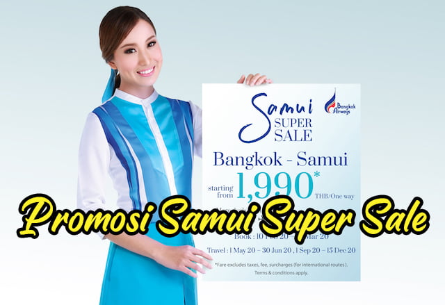 Promosi Samui Super Sale Bangkok Airways 01 copy