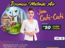 Harga Tiket Promosi Jom Cuti Cuti Malindo Air Disember 2020