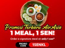 1 Sen Meal Campaign AirAsia Food Promosi Terbaru Wajib Beli 01