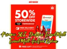 Promosi Diskaun 50 Peratus Di Website TravelMall AirAsia 01